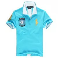 tee shirt ralph lauren femmes 2013 star beau col haut t-shirt france jinma polo usrl1967 cyan